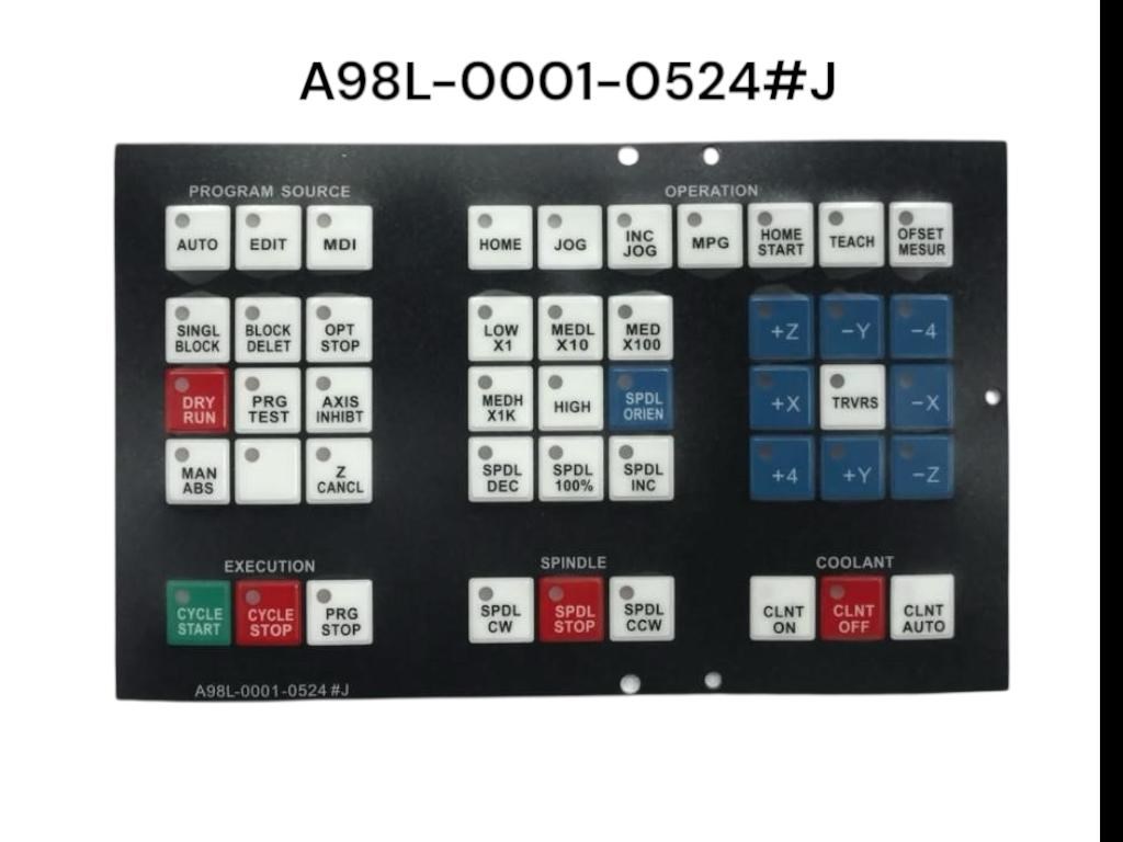 FANUC A98L-0001-0524#J TUŞ TAKIMI