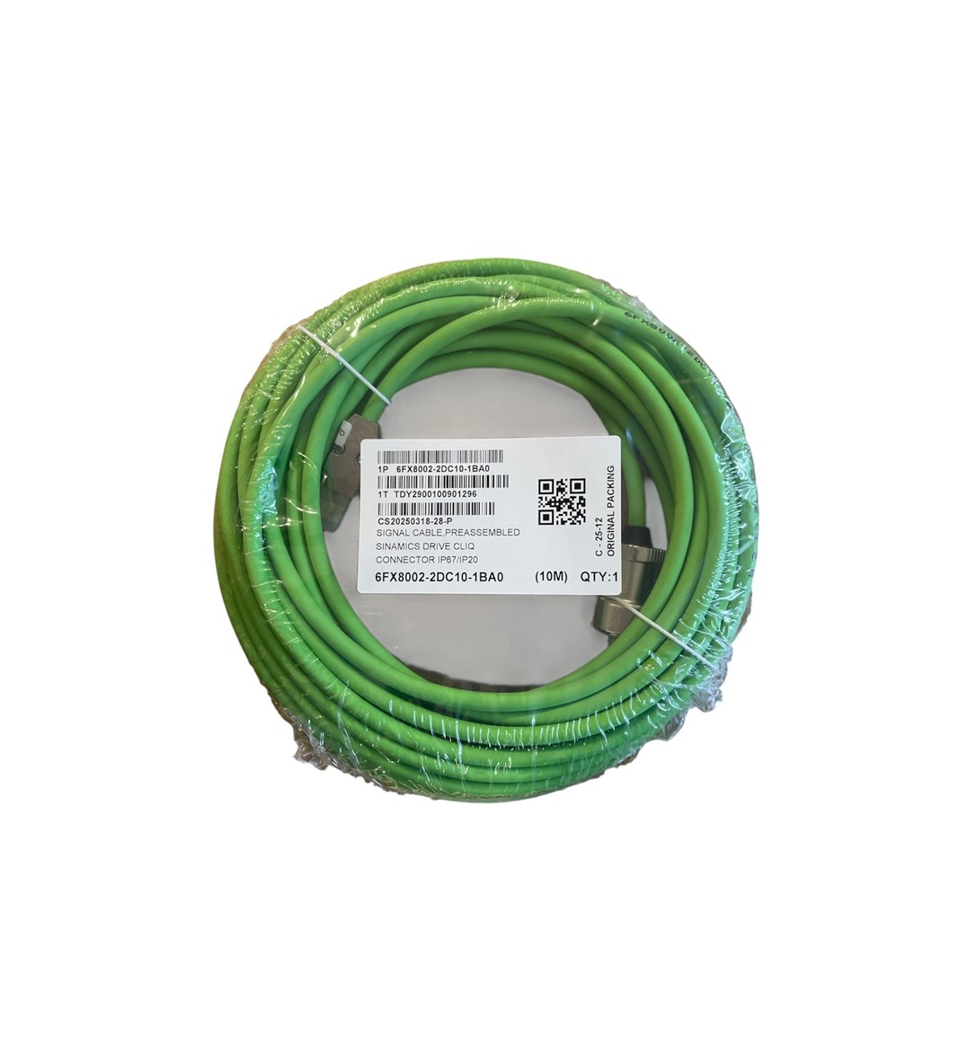 SIEMENS 6FX8002-2DC10-1BA0 ENCODER KABLOSU 10M