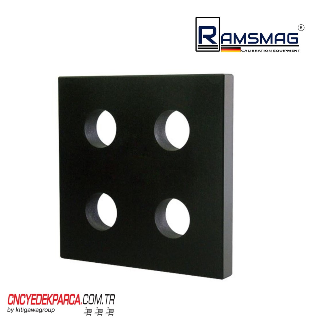 RAMSMAG 600 600 60 GRANİT 4 DELİKLİ 4 TARAFI TAŞLANMIŞ